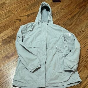 New Balance Soft Gray Zip-Up Jacket